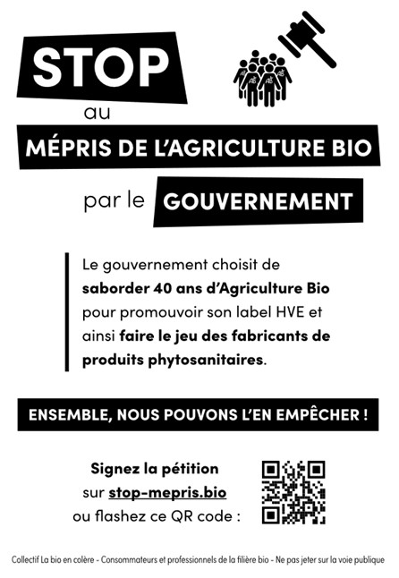 Stop Mépris Bio - la semaine où tout va se jouer !