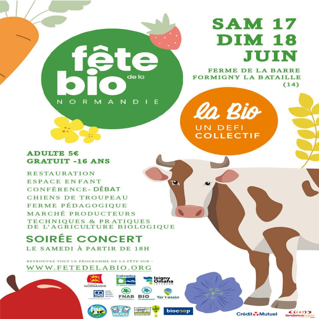 Retrouvez votre magasin Biocoop Tourlaville à la Fête de la Bio !