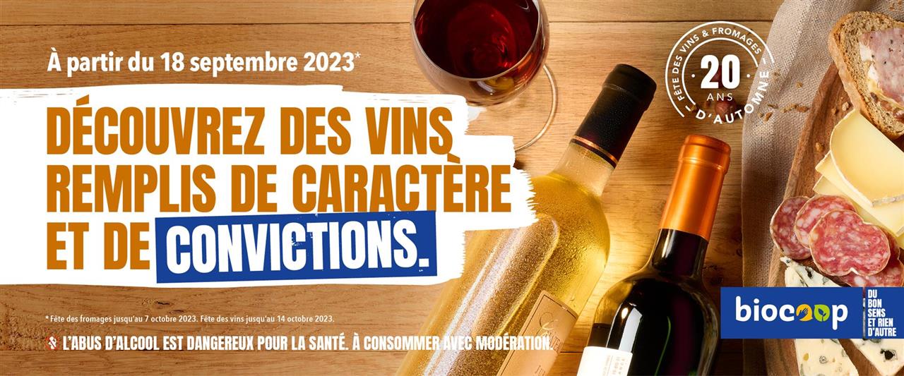 Découvrez des vins remplis de caractère et de convictions 