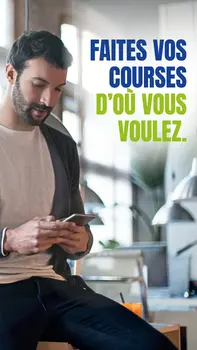 Faites vos courses d'où vous voulez et venez les retirer en magasin ou profiter de la livraison à domicile🛒
