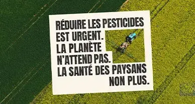 Réduire les pesticides est urgent, la planète n’attend pas. La santé des paysans non plus. Réduire les pesticides est urgent, la planète n’attend pas. La santé des paysans non plus.